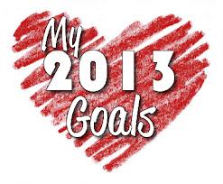 My 2013 goals