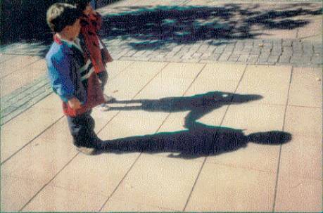 child shadow